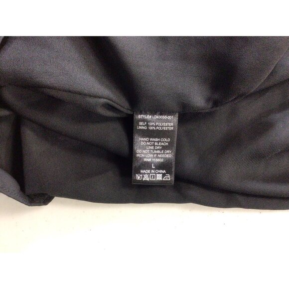 All in Favor Floral Maxi Dress Tiered Ruffle Womens Large - Picture 9 of 9